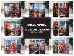 Urban Spring 4 Tumbler Wrap - CraftNest