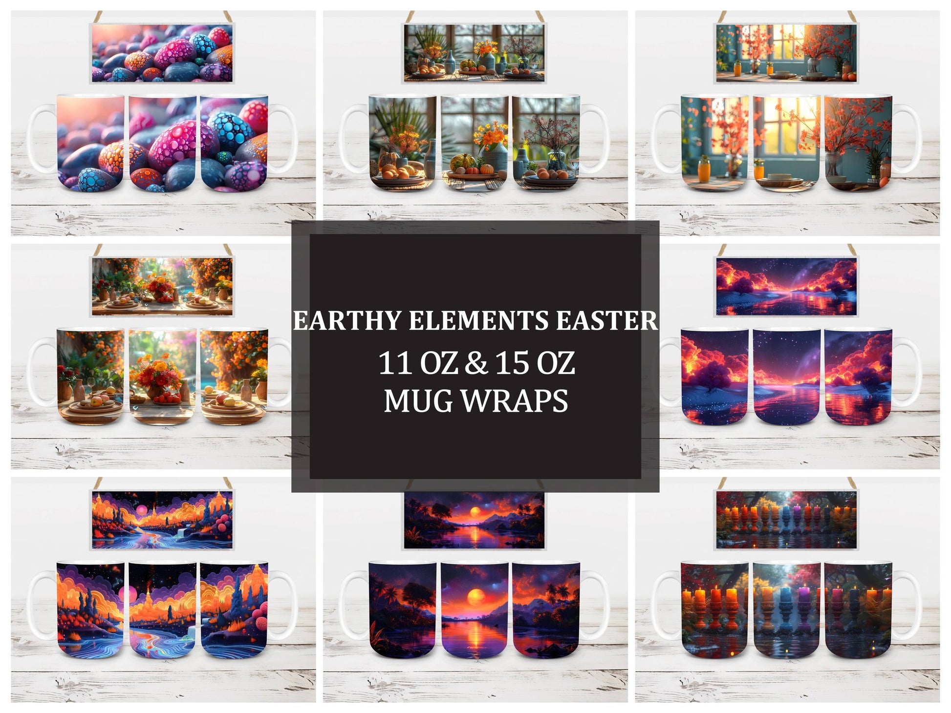 Earthy Elements 5 Mug Wrap - CraftNest