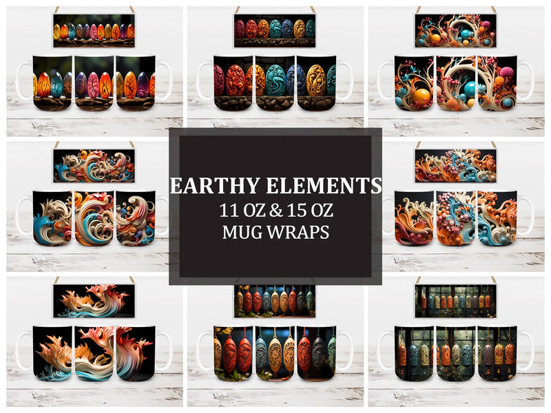 Earthy Elements Easter 1 Mug Wrap - CraftNest