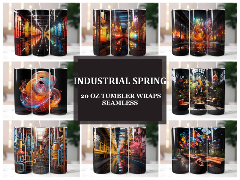 Industrial Spring 3 Tumbler Wrap - CraftNest