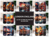London England 3 Tumbler Wrap