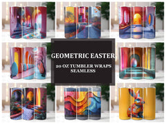 Geometric Easter 4 Tumbler Wrap - CraftNest