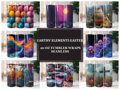 Earthy Elements Easter 3 Tumbler Wrap - CraftNest