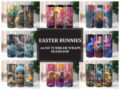 Easter Bunnies 1 Tumbler Wrap - CraftNest