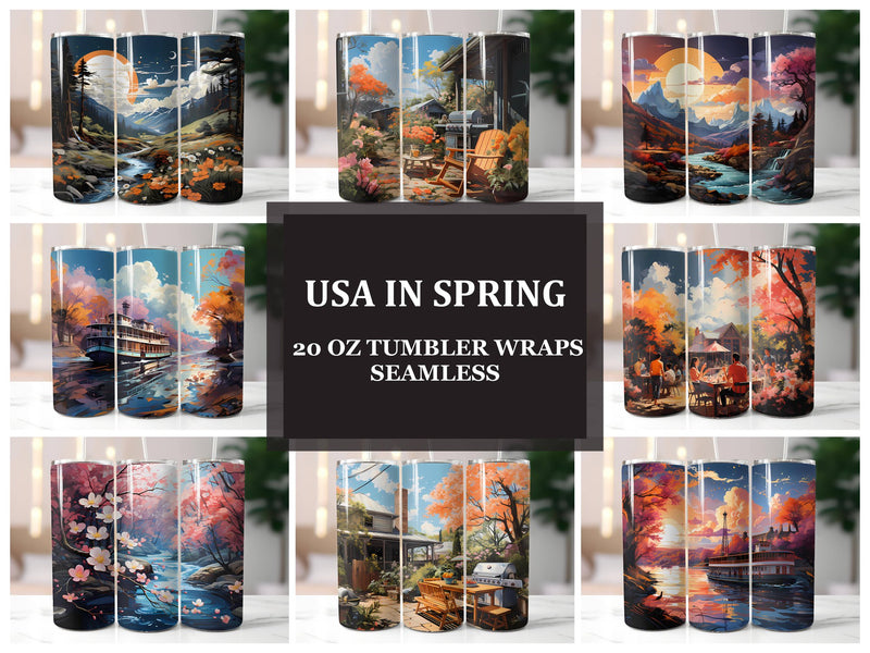 USA in 3 Tumbler Wrap - CraftNest