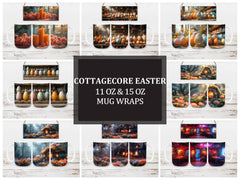 Cottagecore Easter 2 Mug Wrap - CraftNest