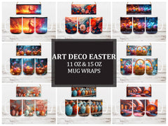 Art Deco 1 Mug Wrap - CraftNest