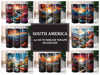 South America 1 Tumbler Wrap
