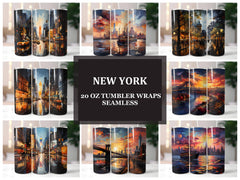 New York 3 Tumbler Wrap - CraftNest