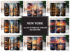 New York 3 Tumbler Wrap