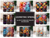 Geometric Spring 5 Tumbler Wrap