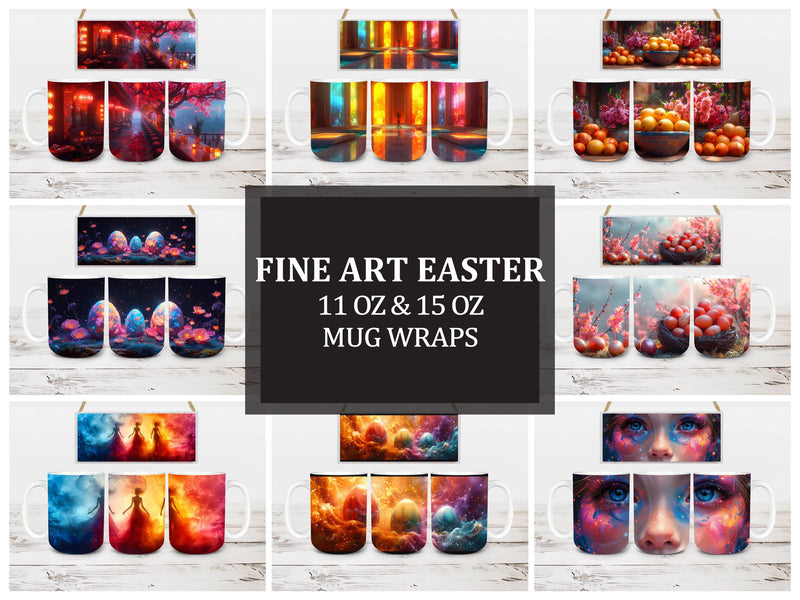 Fine Art 2 Mug Wrap - CraftNest