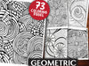 Geometric Coloring Book
