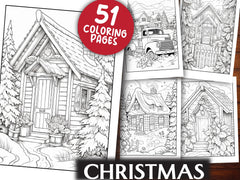 Christmas Coloring Book - CraftNest - Digital Crafting and Art