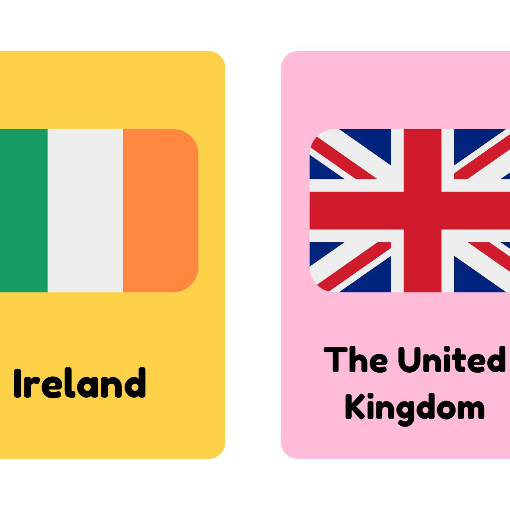 Countries Flashcards for Kids