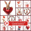 Cute Love Bunny Clipart