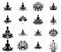 Yoga SVG Bundle - CraftNest - Digital Crafting and Art