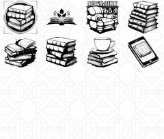 Books Clubs SVG Bundle - CraftNest - Digital Crafting and Art