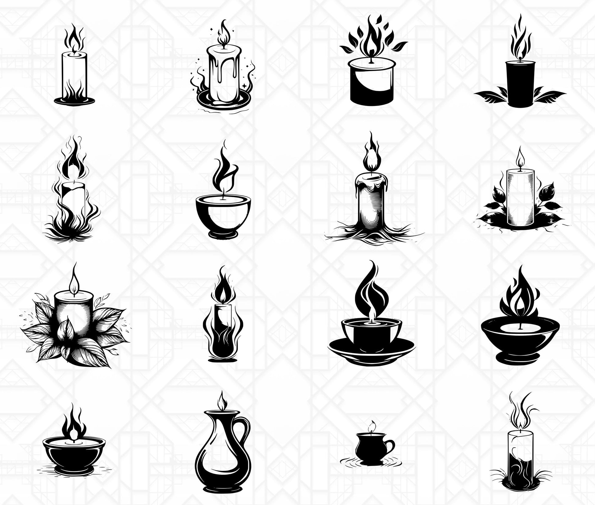 Candle Making SVG Bundle - CraftNest - Digital Crafting and Art