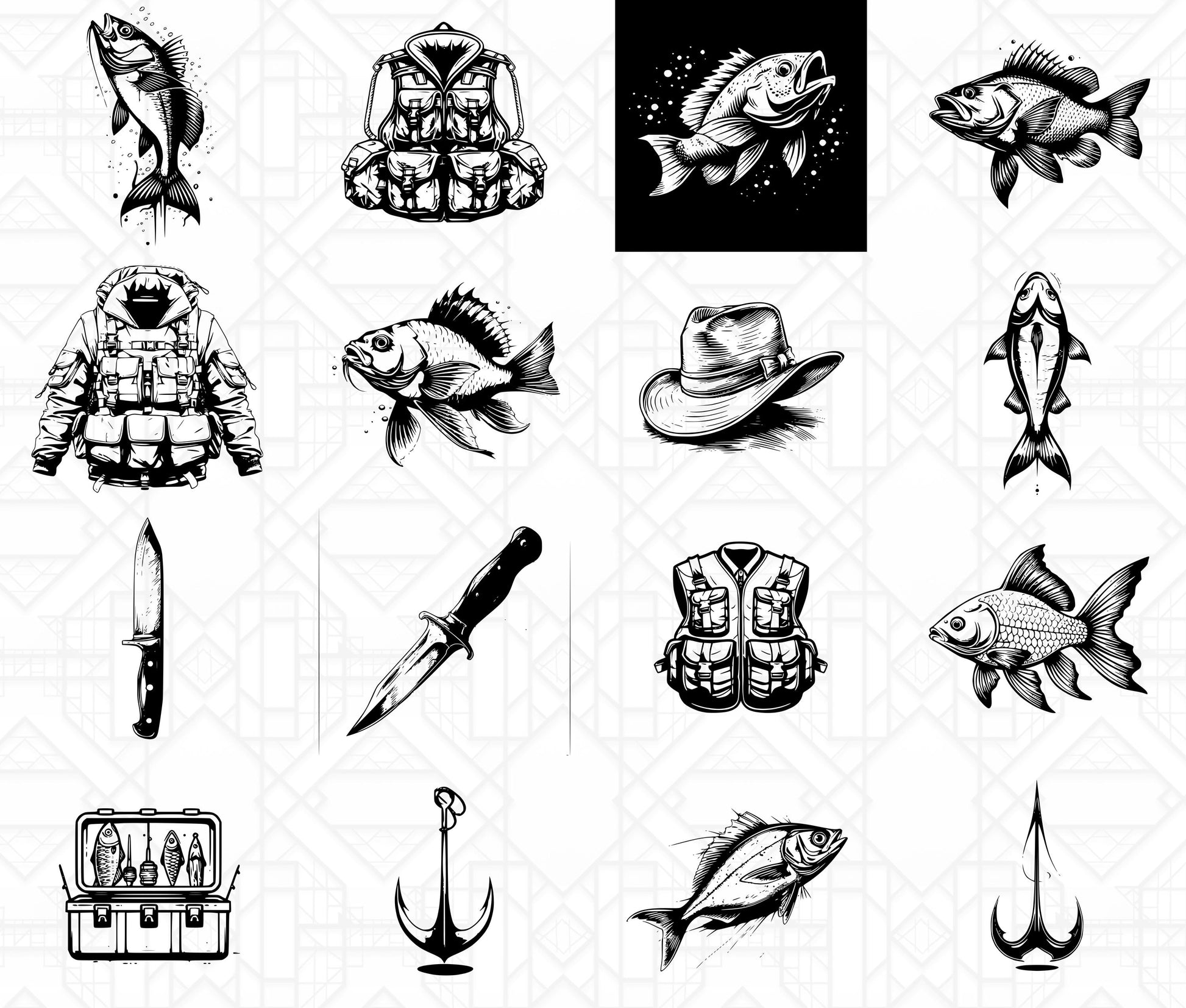 Fishing SVG Bundle - CraftNest - Digital Crafting and Art