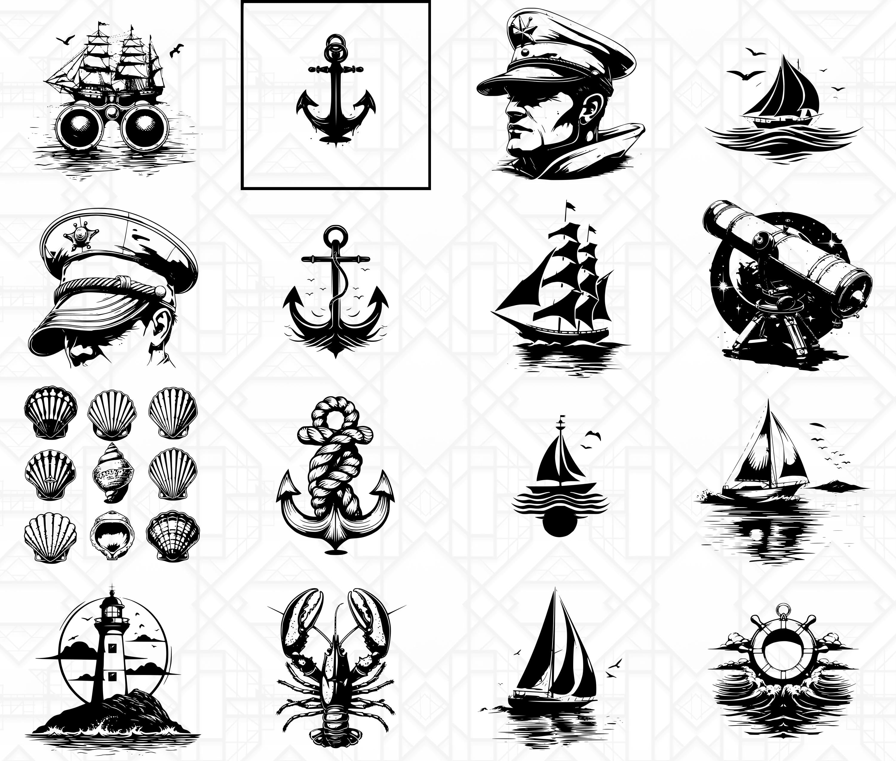 Sailing SVG Bundle - CraftNest - Digital Crafting and Art