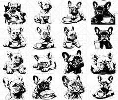 French Bulldog SVG Bundle - CraftNest - Digital Crafting and Art