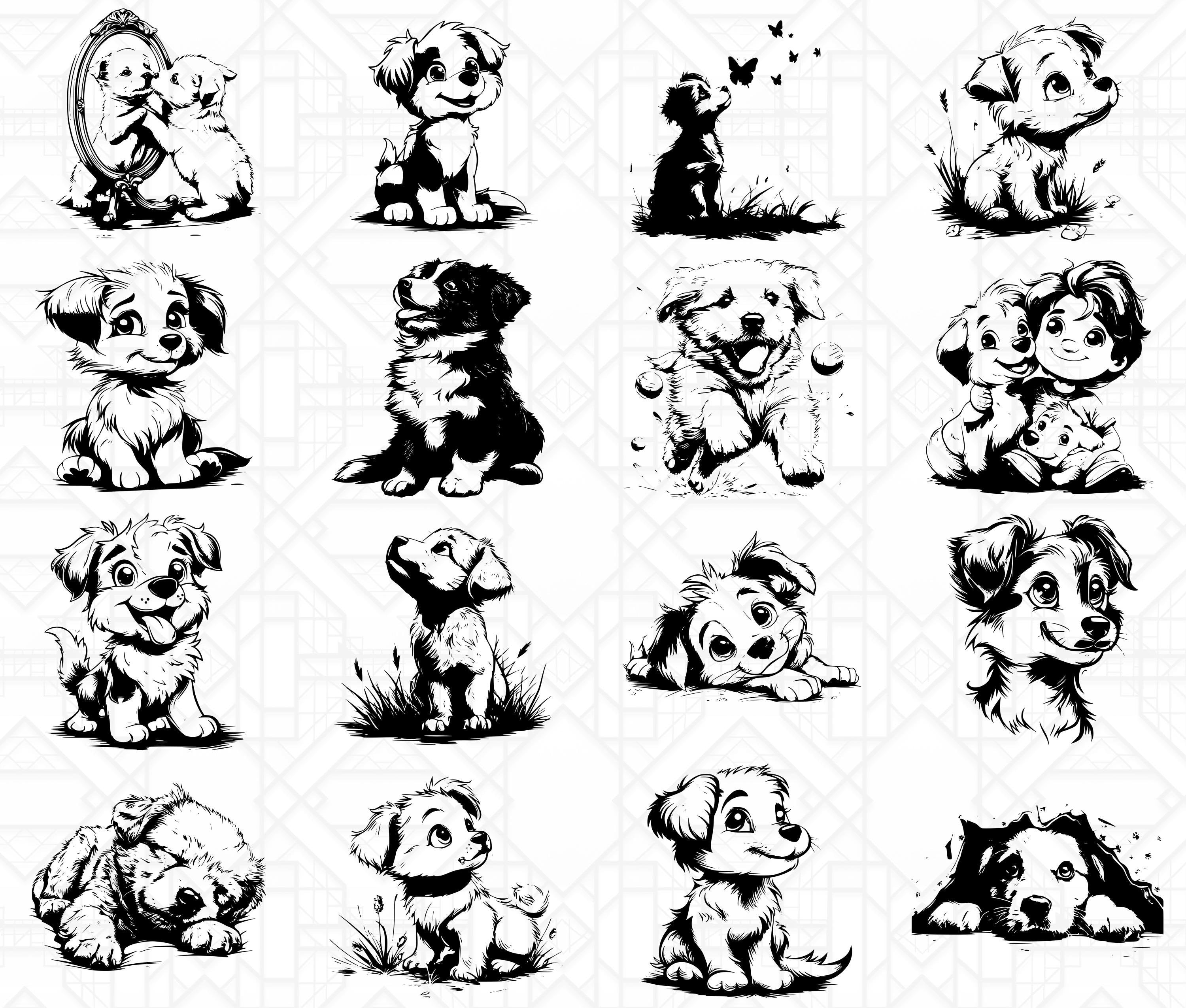 Puppy Playtime SVG Bundle - CraftNest - Digital Crafting and Art