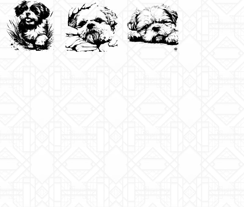 Shih Tzu SVG Bundle - CraftNest - Digital Crafting and Art