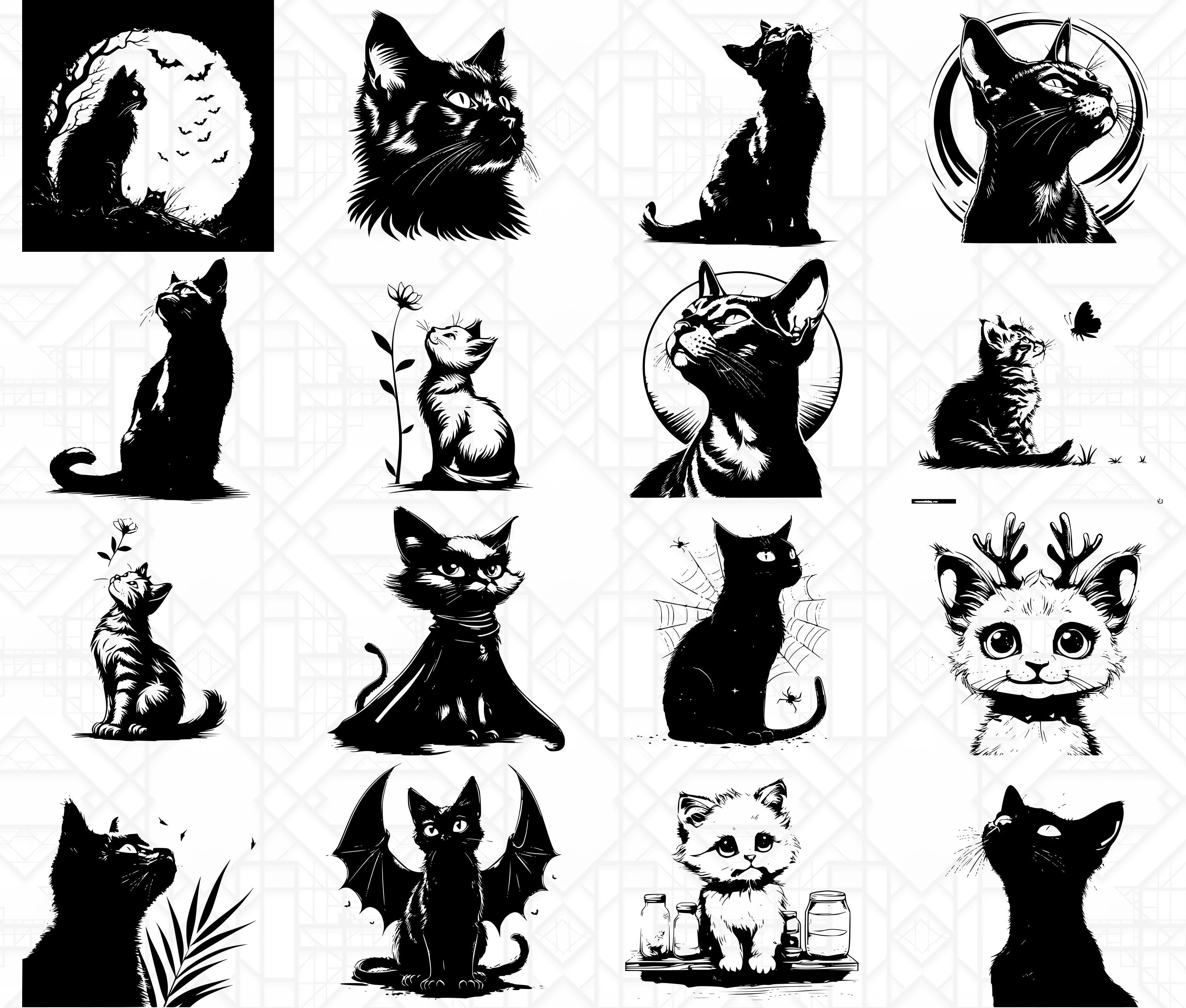 Funny Cats SVG Bundle - CraftNest - Digital Crafting and Art