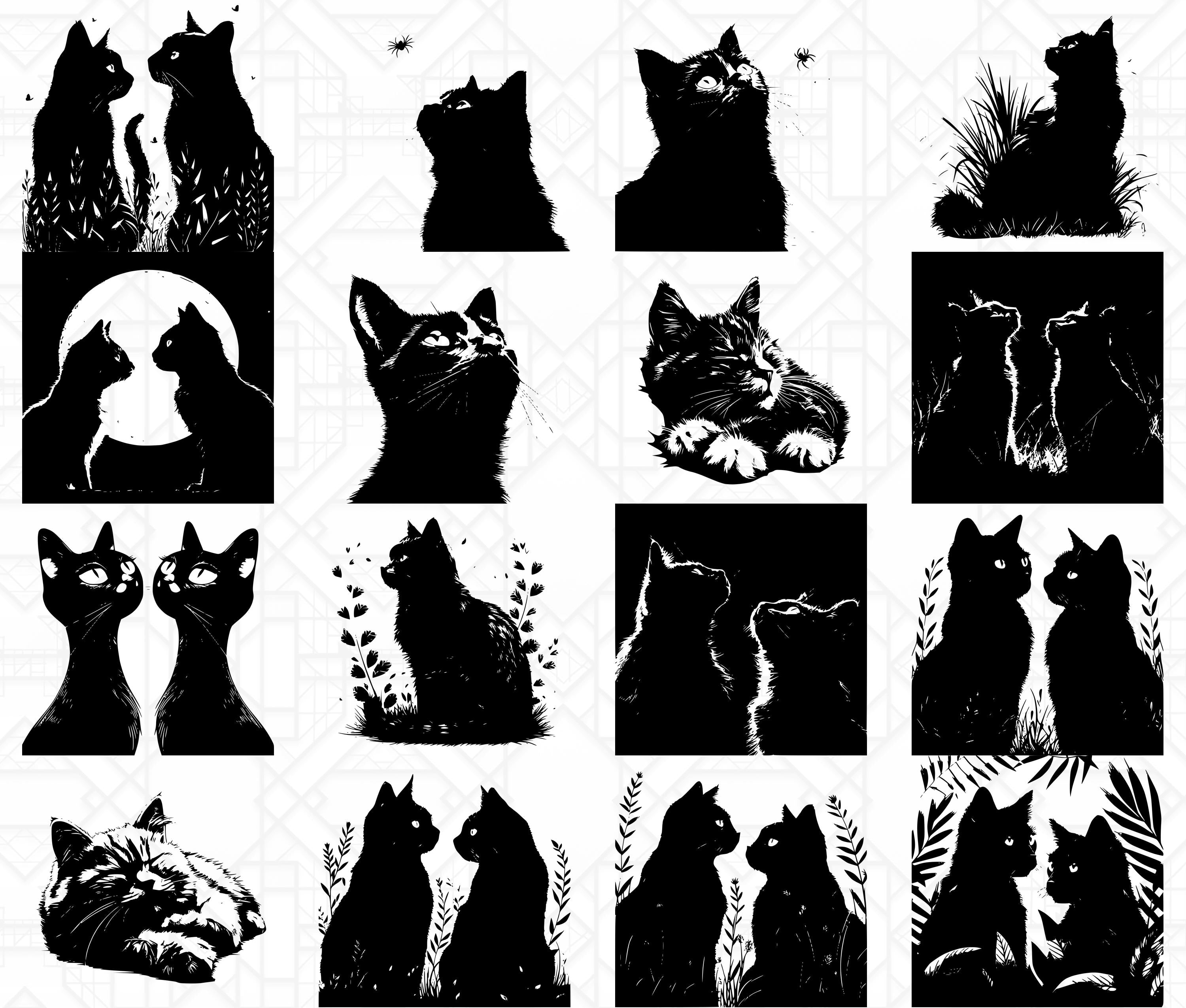 Russian Blue Cats SVG Bundle - CraftNest - Digital Crafting and Art