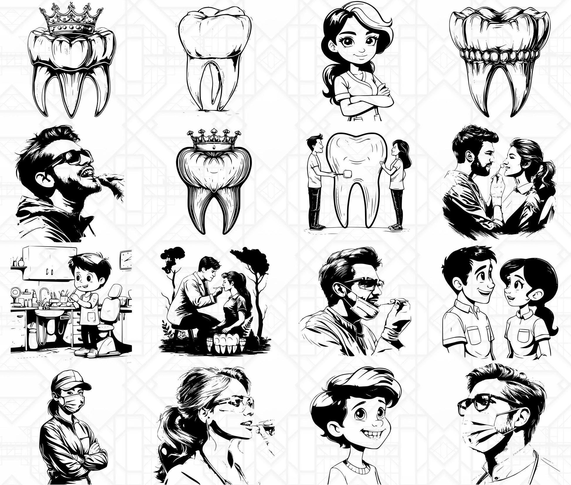 Dentist SVG Bundle - CraftNest - Digital Crafting and Art