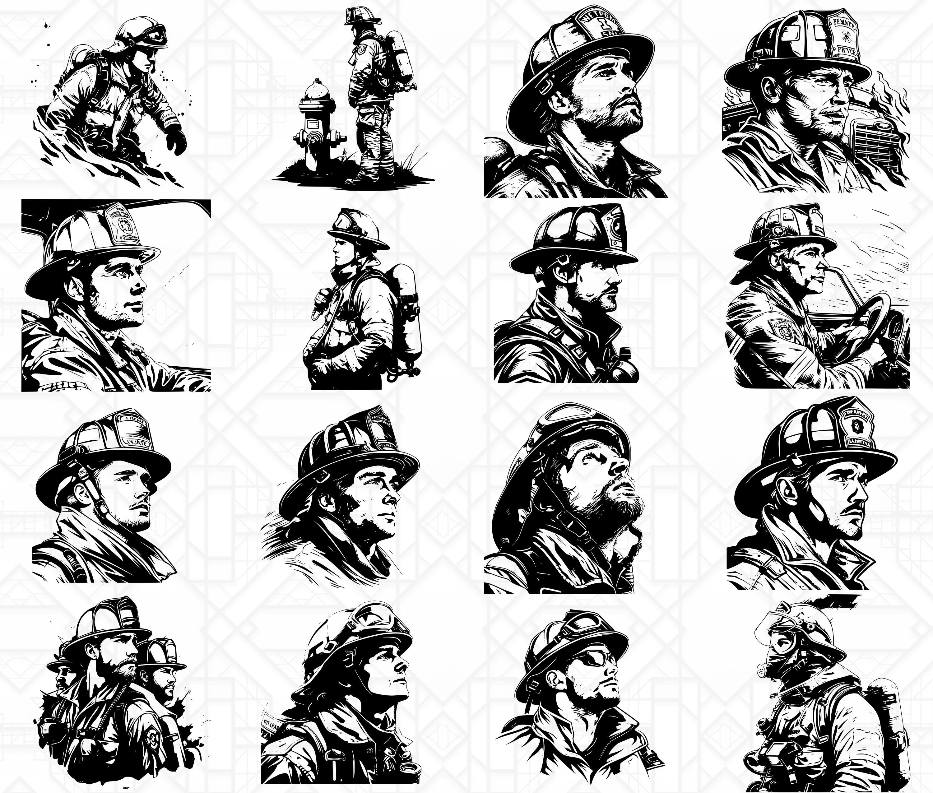 Firefighter SVG Bundle - CraftNest - Digital Crafting and Art