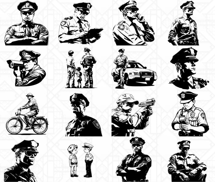 Police SVG Bundle