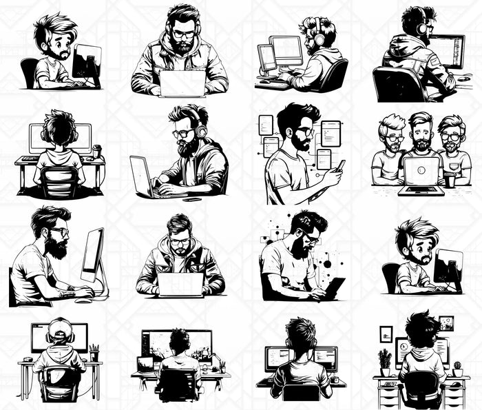 Software Developer SVG Bundle