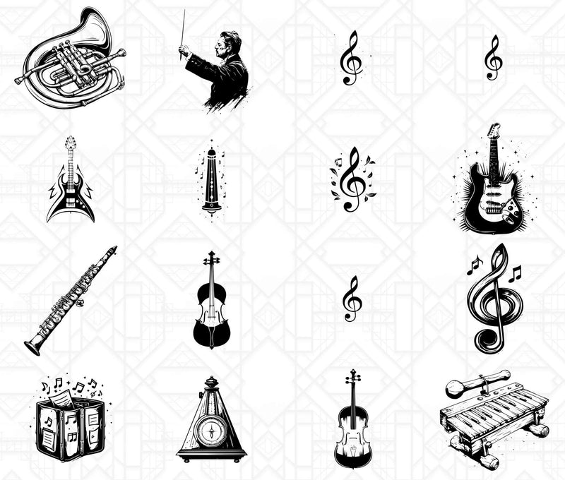 Music Back To School SVG Bundle - CraftNest - Digital Crafting and Art