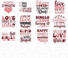 Anti Valentines Day SVG - CraftNest - Digital Crafting and Art