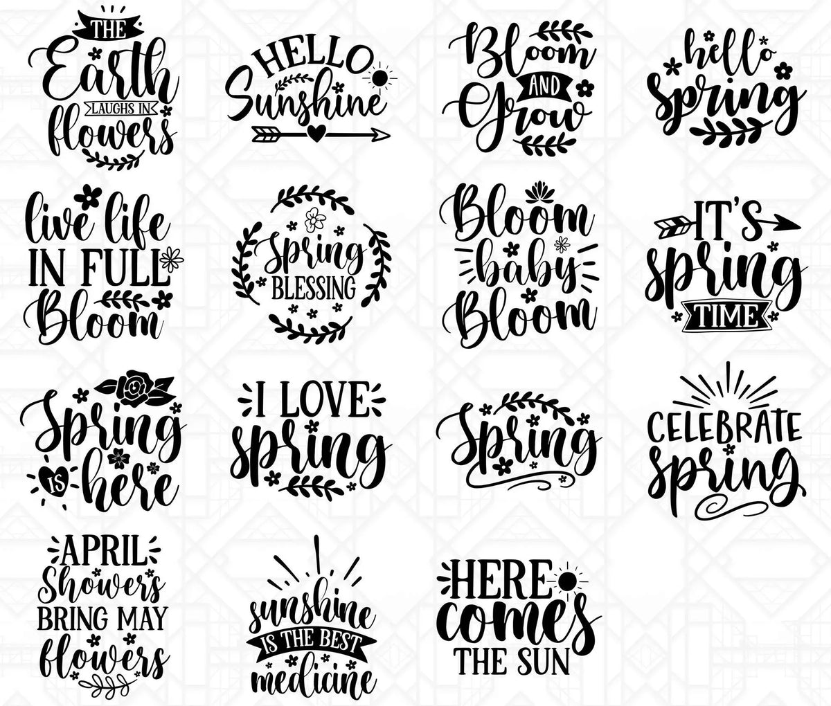 Spring Sign SVG