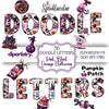 Doodle Alphabet Clipart