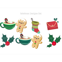 Christmas Designs SVG Set - CraftNest - Digital Crafting and Art
