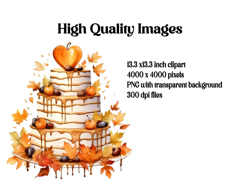 Pumpkin Cake Clipart - CraftNest