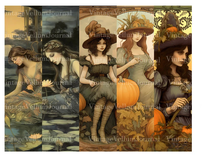 Garden Witches Junk Journal Pages - CraftNest - Digital Crafting and Art