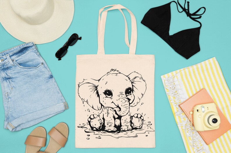 Cute Jungle Animals SVG Bundle - CraftNest - Digital Crafting and Art