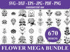 Flower SVG Bundle