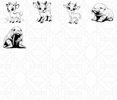 Cute Arctic Animals SVG Bundle - CraftNest - Digital Crafting and Art