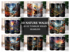 Nature Walks Tumbler Wrap - CraftNest
