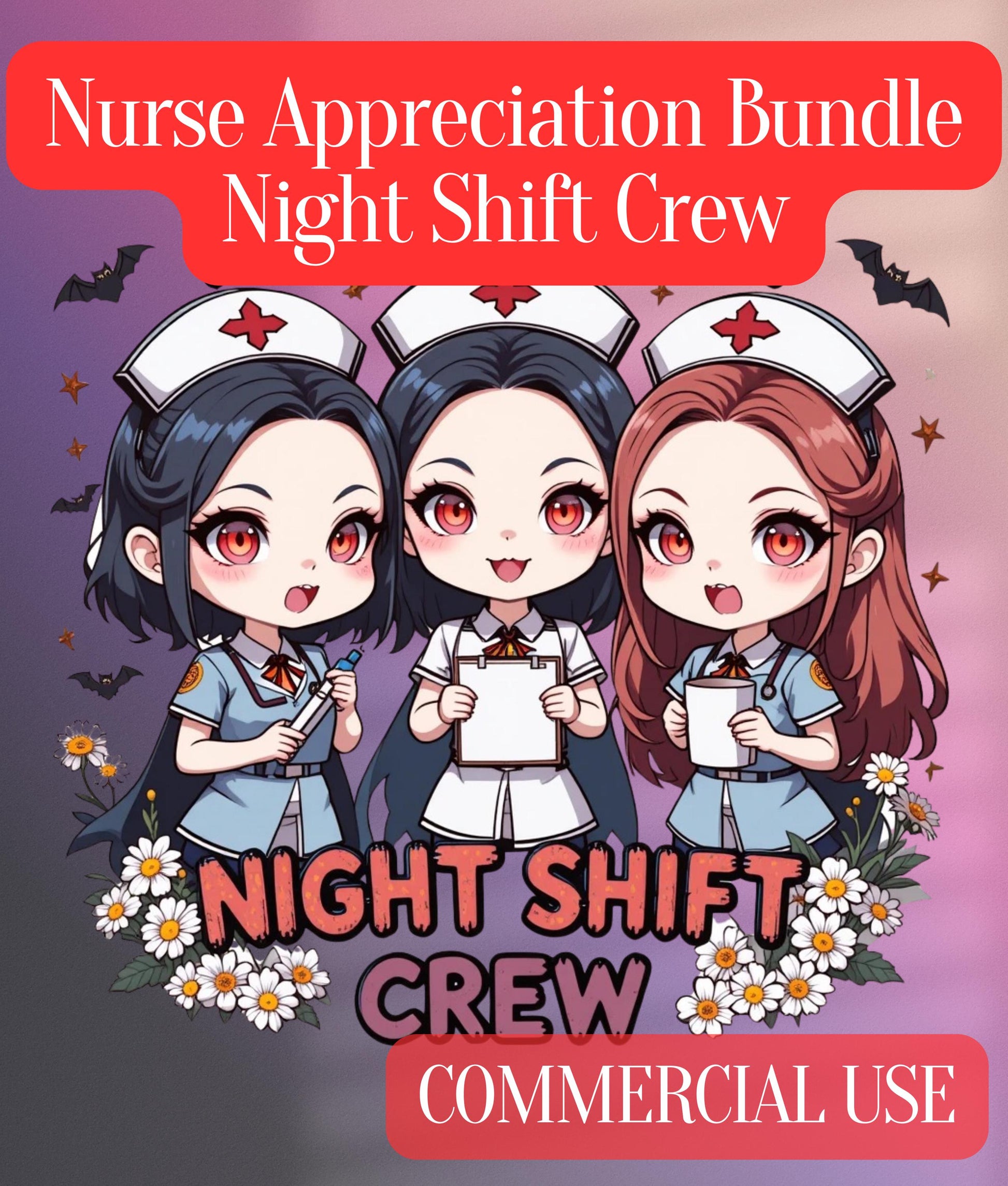 Vampire Nurse Clipart Bundle - CraftNest - Digital Crafting and Art
