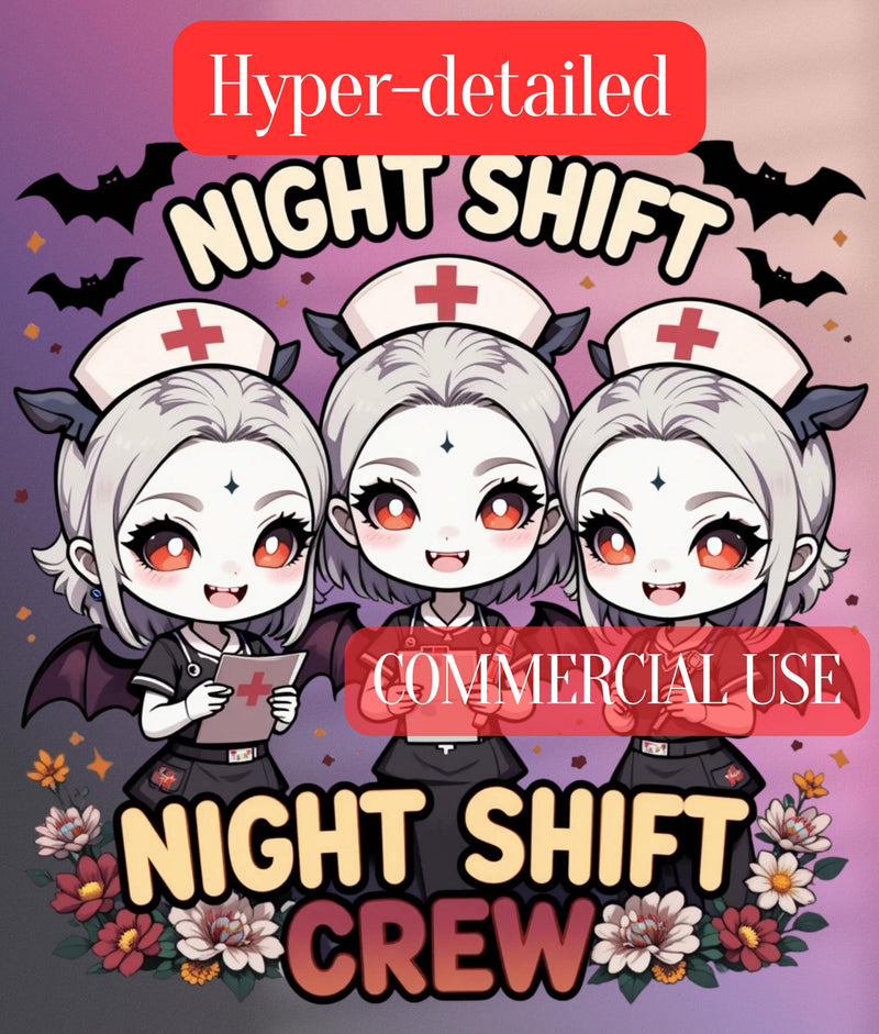 Vampire Nurse Clipart Bundle - CraftNest - Digital Crafting and Art