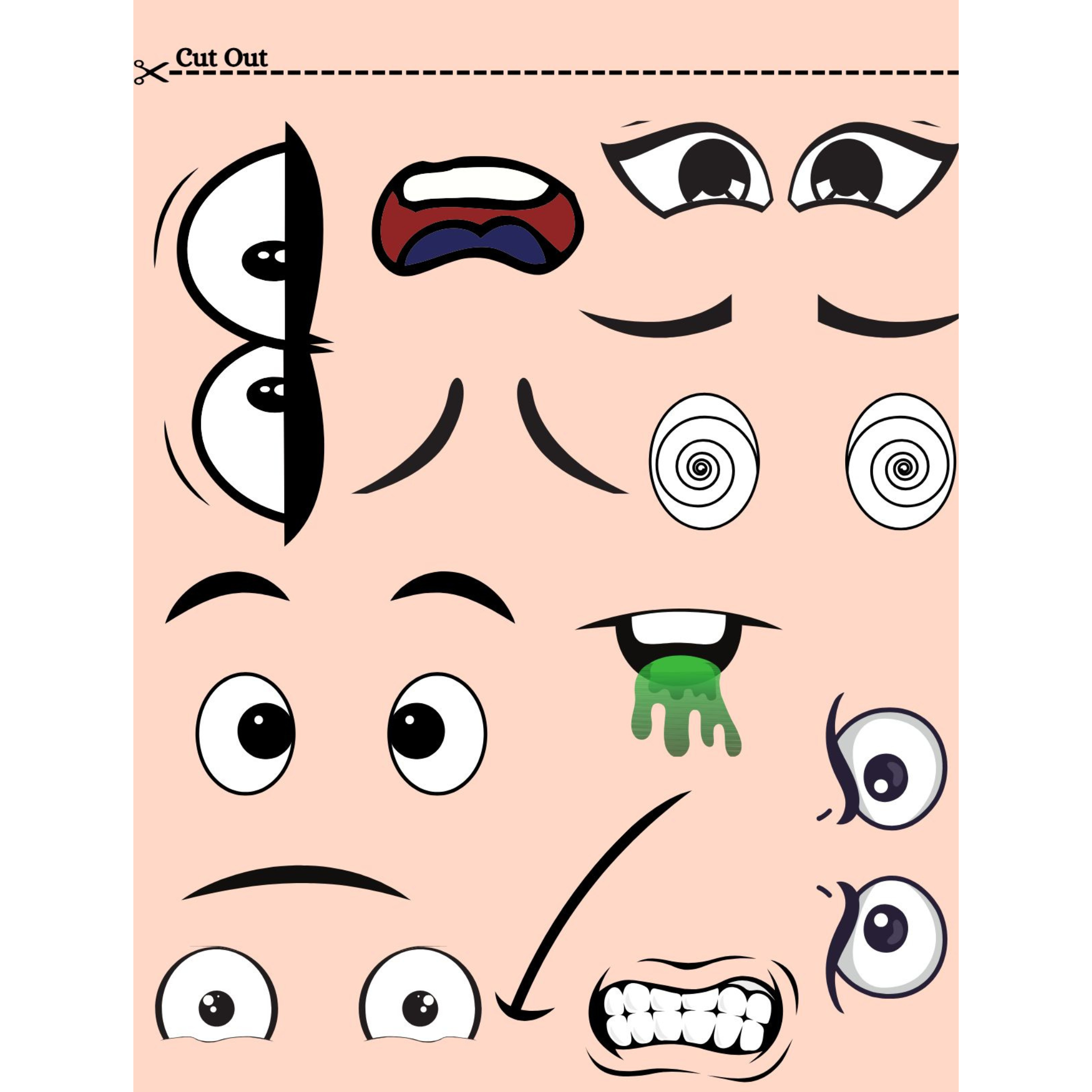 Boys Emotions Activity Flashcards