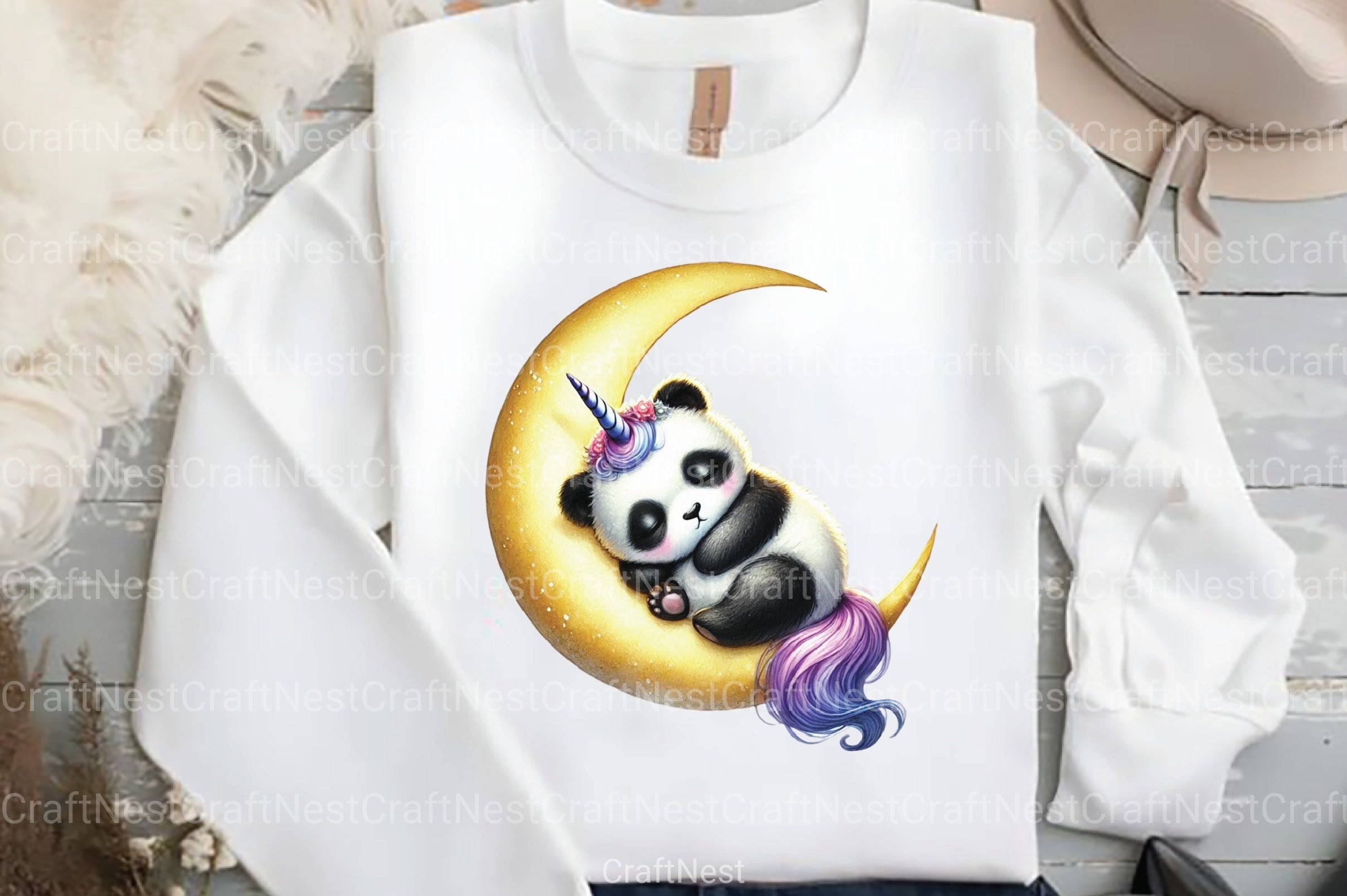 Cute Panda Clipart Bundle 8 - CraftNest - Digital Crafting and Art