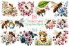 Spring Bees Clipart Bundle
